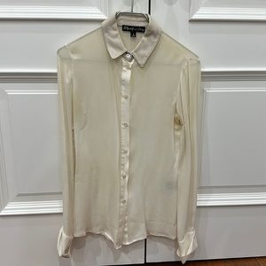 Elizabeth and James size S silk shirt